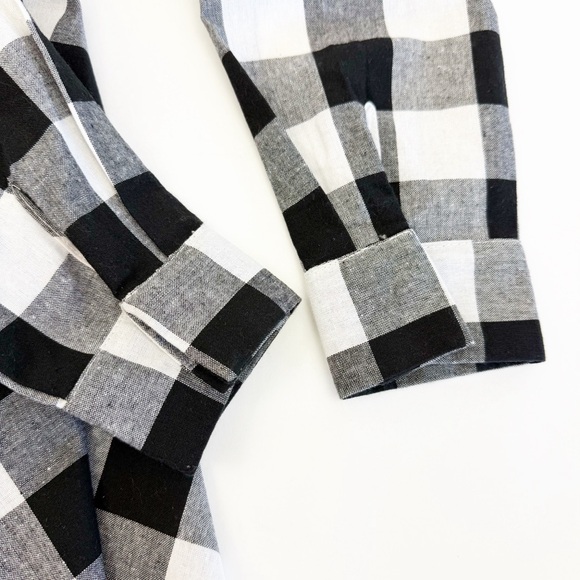 Collectif X ModCloth 50s Mara Check Midi Fit & Flare Shirtdress Shirt Dress - Picture 8 of 14